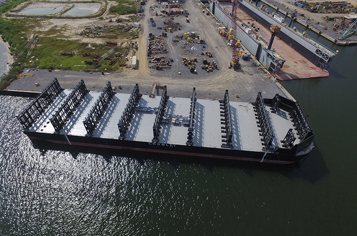 Carriers are adding extra capacity to keep up with the flood of cargo into Puerto Rico.